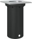 vidaXL Lampy najazdowe, kwadratowe, czarne, 10,5x10,5 cm, aluminium 5