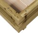 vidaXL Donica ogrodowa, 50x50x26,5 cm, impregnowane drewno sosnowe 8