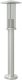 vidaXL Lampa ogrodowa na słupku, srebrna, 60 cm, stal nierdzewna 2