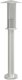 vidaXL Lampa ogrodowa na słupku, srebrna, 60 cm, stal nierdzewna 6
