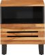 vidaXL Szafki nocne, 2 szt., 40x34x46 cm, lite drewno akacjowe 4