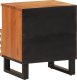 vidaXL Szafki nocne, 2 szt., 40x34x46 cm, lite drewno akacjowe 6