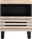 vidaXL Szafka nocna, 40x34x46 cm, bielone drewno mango 3