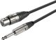 Kabel Roxtone Jack 6.3mm - XLR 1m czarny 1