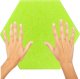 Iteams4Now Panele ścienne filcowe 3d heksagon zagłówek samoprzylepne akustyczne soft 6
