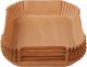 Heckermann Wkład papierowy do frytkownicy beztłuszczowej 6-7L 20x20cm 50szt 13