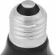 Heckermann Uchwyt do żarówek metalowy Heckermann BM-JD-10CM czarny + Żarówka IR do terrarium 50W 4