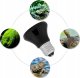 Heckermann Uchwyt do żarówek metalowy Heckermann BM-JD-10CM czarny + Żarówka IR do terrarium 50W 5