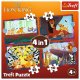 Trefl Puzzle 4w1 Odważny Król Lew - łącznie 207 elementów (34653) 6