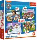 Trefl Puzzle 4w1 Psie sprawy Psi Patrol Paw Patrol 1