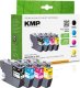 Tusz KMP KMP B101V - 4er-Pack - Schwarz, Gelb, Cyan, Magenta - kompatibel - Tintenpatrone (Alternative zu: Brother LC3213BK, Brother LC3213C, Brother LC3213M, Brother LC3213Y) - fur Brother DCP-J572, DCP-J772, DCP-J774, MFC-J890, MFC-J895 2