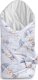 Sensillo ROŻEK VELVET LOT W CHMURACH 75x75 1