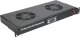 ExtraLink 19" RACK MOUNT FAN PANEL (2 FANS) WITH THERMOSTAT 12