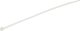 Organizer StarTech 100 PACK 6 CABLE TIES -WHITE 1