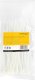 Organizer StarTech 100 PACK 6 CABLE TIES -WHITE 2