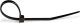 Organizer StarTech 100 PACK 6 CABLE TIES -BLACK 1