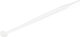 Organizer StarTech 100 PACK 4 CABLE TIES -WHITE 1