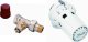 Danfoss Zestaw 2-elementowy - RAE/RLV-KS 1/2 Katowy (blister) (DWZ) 10