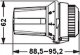 Danfoss Zestaw 2-elementowy - RAE/RLV-KS 1/2 Katowy (blister) (DWZ) 2