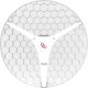 Antena MikroTik LHG XL 5 AC RBLHGG-5ACD-XL 4-PACK LIGHT HEAD GRID HIGH XL 716MHZ, 256MB, 1XGE, 2X2 MIMO, 5GHZ, 27DBI, L3 1