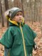FiGa Ponczo samochodowe FiGa Wodoodporne Softshell LIS Zieleń PREMIUM S (Wiek 0-4 lat) 1
