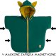 FiGa Ponczo samochodowe FiGa Wodoodporne Softshell LIS Zieleń PREMIUM S (Wiek 0-4 lat) 4