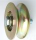 ZABI* ROLKA METALOWA 79MM ŁOŻYSKOWANA, NA RURĘ 1/2\'\' RJR-79-26 1