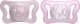 Chicco 156016 SMOCZEK PHYSIO MICRO SILIKONOWY 0-2 RÓŻOWY 2SZT 1