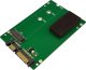 Kontroler LC-Power LC-Power LC-ADA-M2-NB-SATA drive converter card from SATA (2.5" / 6.35 cm) to M.2 (NGFF / SATA) 1