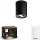 Lampa sufitowa Signify Philips Hue White Amb. Pillar Spot 1 flg. schwarz 350lm DS- 6