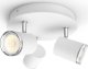 Lampa sufitowa Signify Philips Hue White Amb.Adore Spot Rondell 3flg weiß 3x350lm DS 10