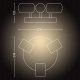 Lampa sufitowa Signify Philips Hue White Amb.Adore Spot Rondell 3flg weiß 3x350lm DS 2