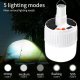 VERGIONIC Lampa Żarówka LED turystyczna USB Camping 5