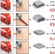 Rosfix ZSZYWACZ TAKER TAPICERSKI METALOWY RED KILLER MOC 2