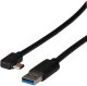 Kabel USB EFB USB 3.2 Gen2 10Gbit 3A Anschlusskabel Typ-A Stecker - Typ-C Stecker 0,5m 1