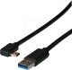 Kabel USB EFB USB 3.2 Gen2 10Gbit 3A Anschlusskabel Typ-A Stecker - Typ-C Stecker 0,5m 1