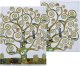 Lusterko kosmetyczne Carmani Lusterko w etui - G. Klimt, Drzewo życia, białe tło (CARMANI) 2
