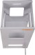 KiddyMoon Mebel kitchen helper ST-003 szary 91,5x39,3x49,4 2
