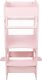 KiddyMoon Mebel kitchen helper ST-003 różowy 91,5x39,3x49,4 1