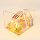 Nice Idea Składany Drewniany Model LED Peter's Dream Hut 10