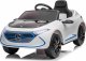 Mercedes Mercedes Benz AMG EQA dla dzieci Biały + Pilot + 5-punktowe pasy + EVA + Wyświetlacz MP3 + LED 6