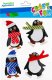 Craft with Fun OZDOBA BN FILC PINGWIN SPRZYL 4SZT CF 12/144 1