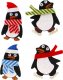 Craft with Fun OZDOBA BN FILC PINGWIN SPRZYL 4SZT CF 12/144 2