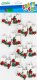Craft with Fun OZDOBA BN NAKLEJKI 3D SWIECE 6SZT CF 12/288 1