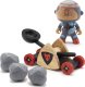 Djeco Djeco Arty Toys - Piratai - Baldy ir jo katapulta 2