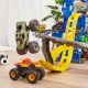 Spin Master Zestaw garaż z torem Monster Jam Garage + autko 5
