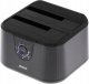 Kieszeń Deltaco HDD dėžutė DELTACO SATA 2x 2.5" ar 3.5" USB 3.0 / MAP-GD35U3 1