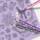 Nebulous Stars Szkicownik z kredkami i naklejkami Konie Firiaz&Daliaz 3