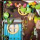 Robotime Składany Drewniany Model Puzzle 3D - Borrowed garden 5
