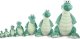 NICI NICI 47963 Maskotka przytulanka krokodyl Croco McDile 27cm siedzący GREEN 4